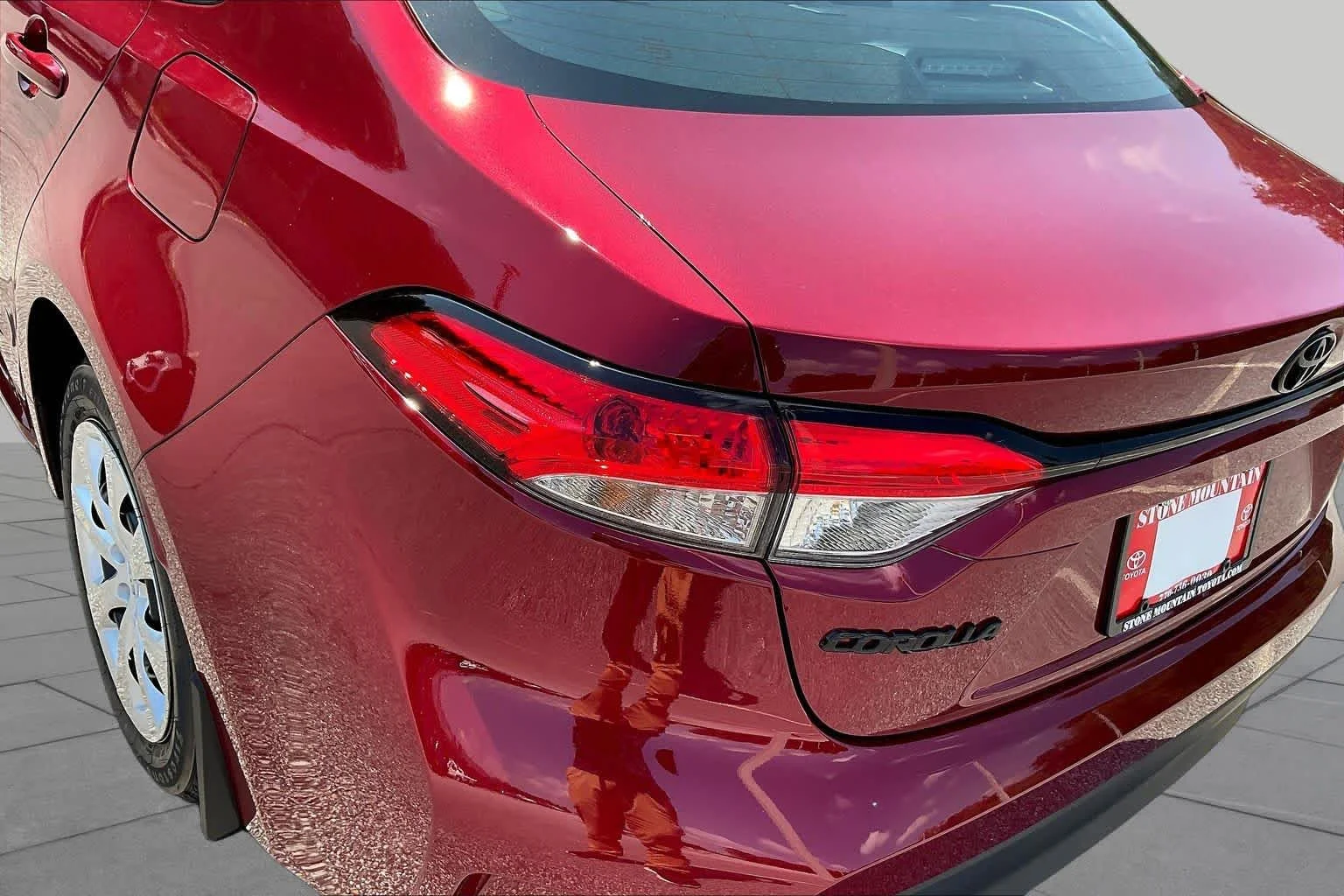 New 2026 Ruby Flare Pearl Toyota LE image 14