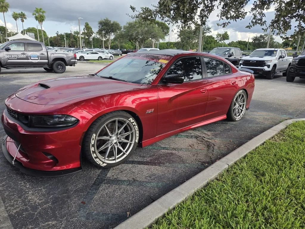 Used 2022 White Knuckle Clearcoat Dodge Scat Pack image 3