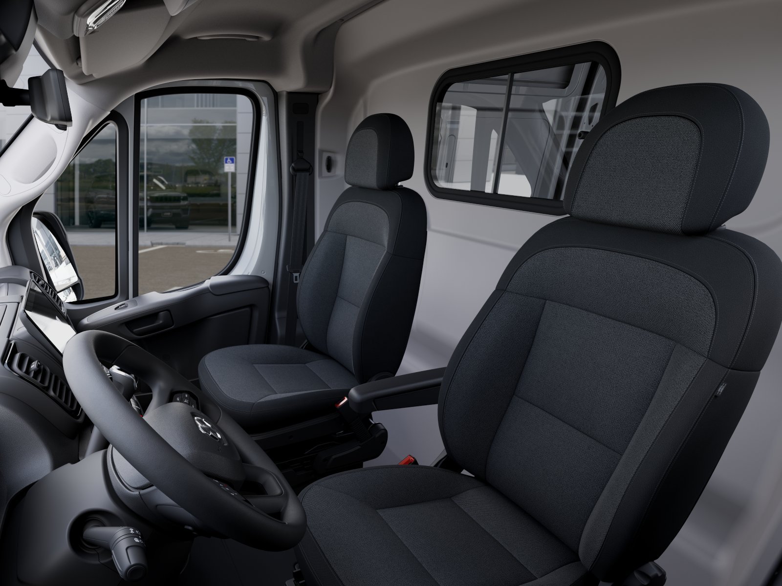 New 2026 Bright White Clearcoat RAM High Roof image 49