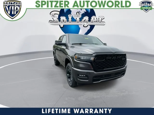New 2026 Granite Crystal Metallic Clear-Coat Exterior Paint RAM Big Horn/Lone Star image 3