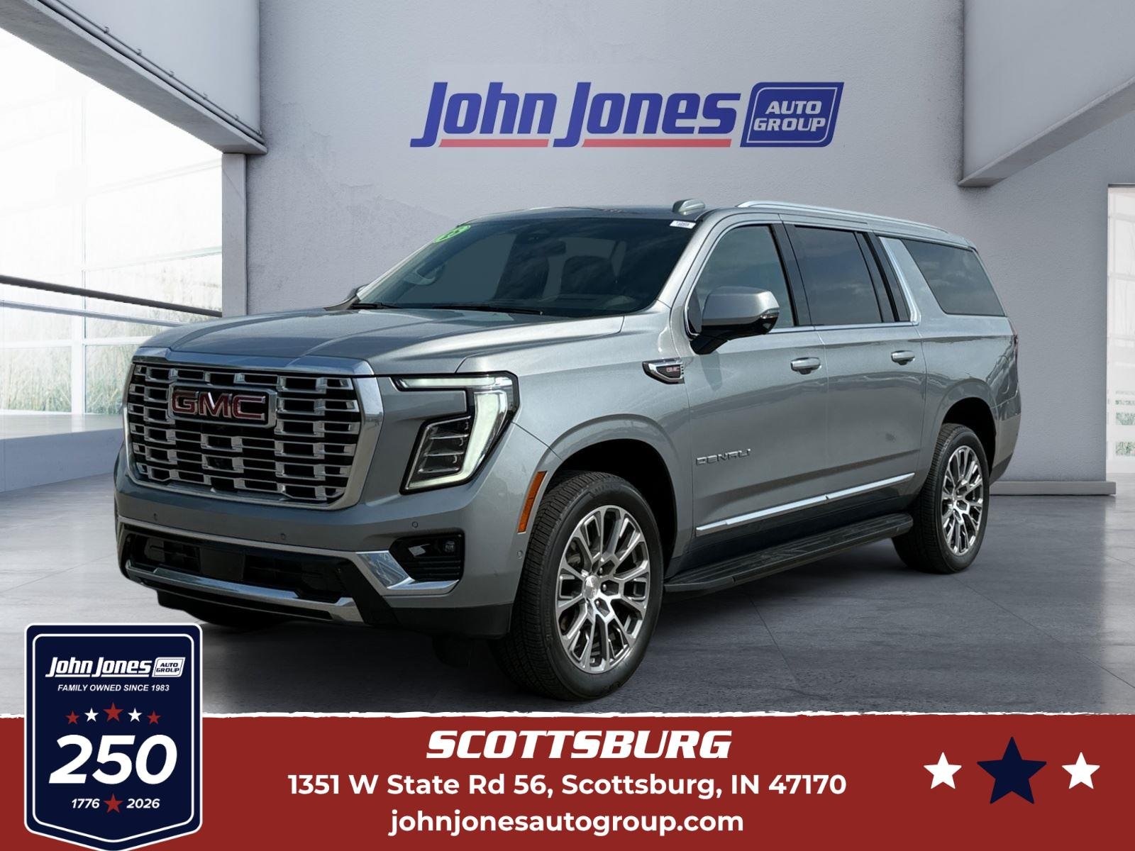 Used 2025 Sterling Metallic GMC Denali image 1