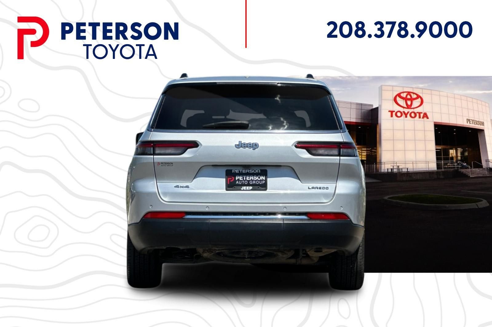 Used 2023 Silver Jeep Laredo image 4