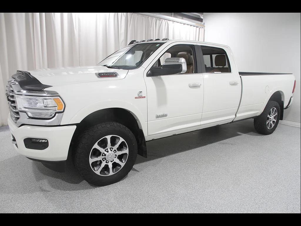 Used 2022 Pearl White Ram Limited Longhorn image 3