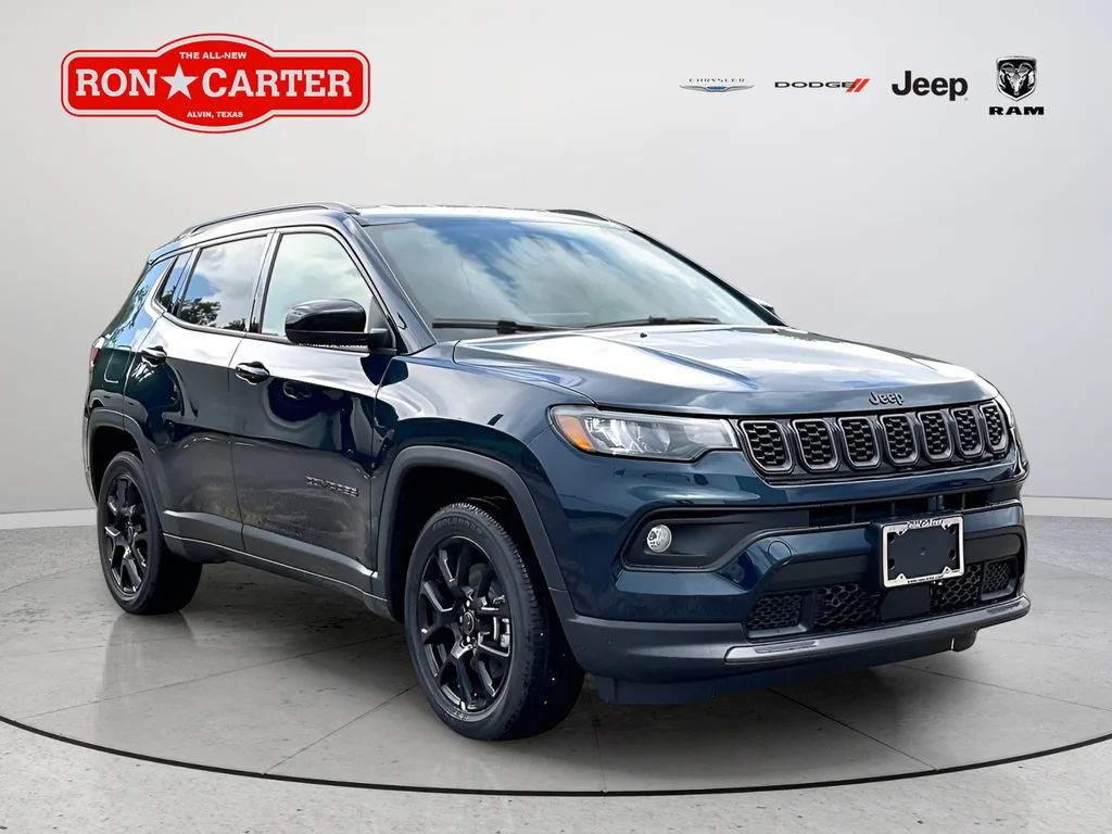 New 2026 Fathom Blue Pearl Coat Jeep Latitude image 1