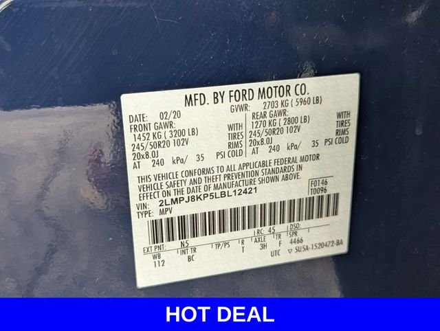 Used 2020 Blue Lincoln Reserve image 30