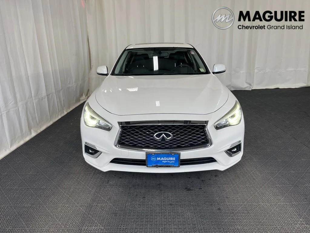 Used 2018 White INFINITI 3.0t LUXE image 31
