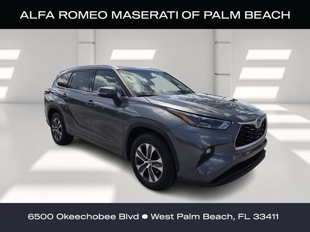 Used 2022 Magnetic Gray Metallic Toyota Hybrid XLE image 1