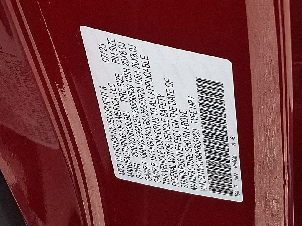 Used 2023 Radiant Red Metallic II Honda Elite image 28