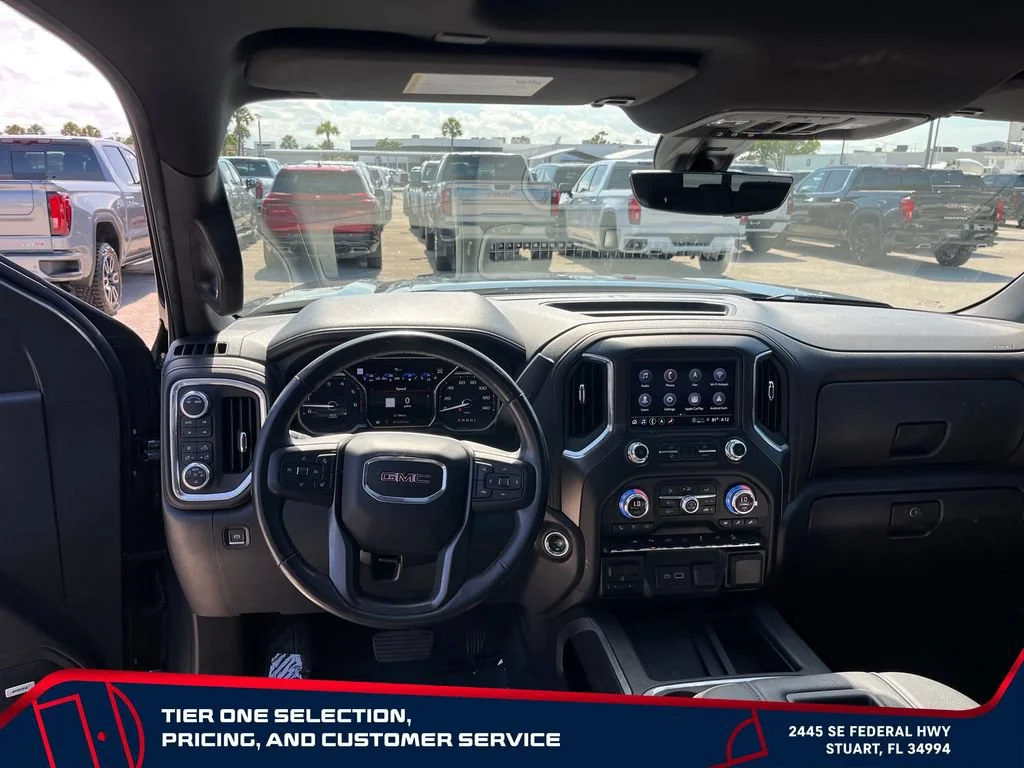 Used 2021 DARK SKY METALLIC GMC AT4 image 33