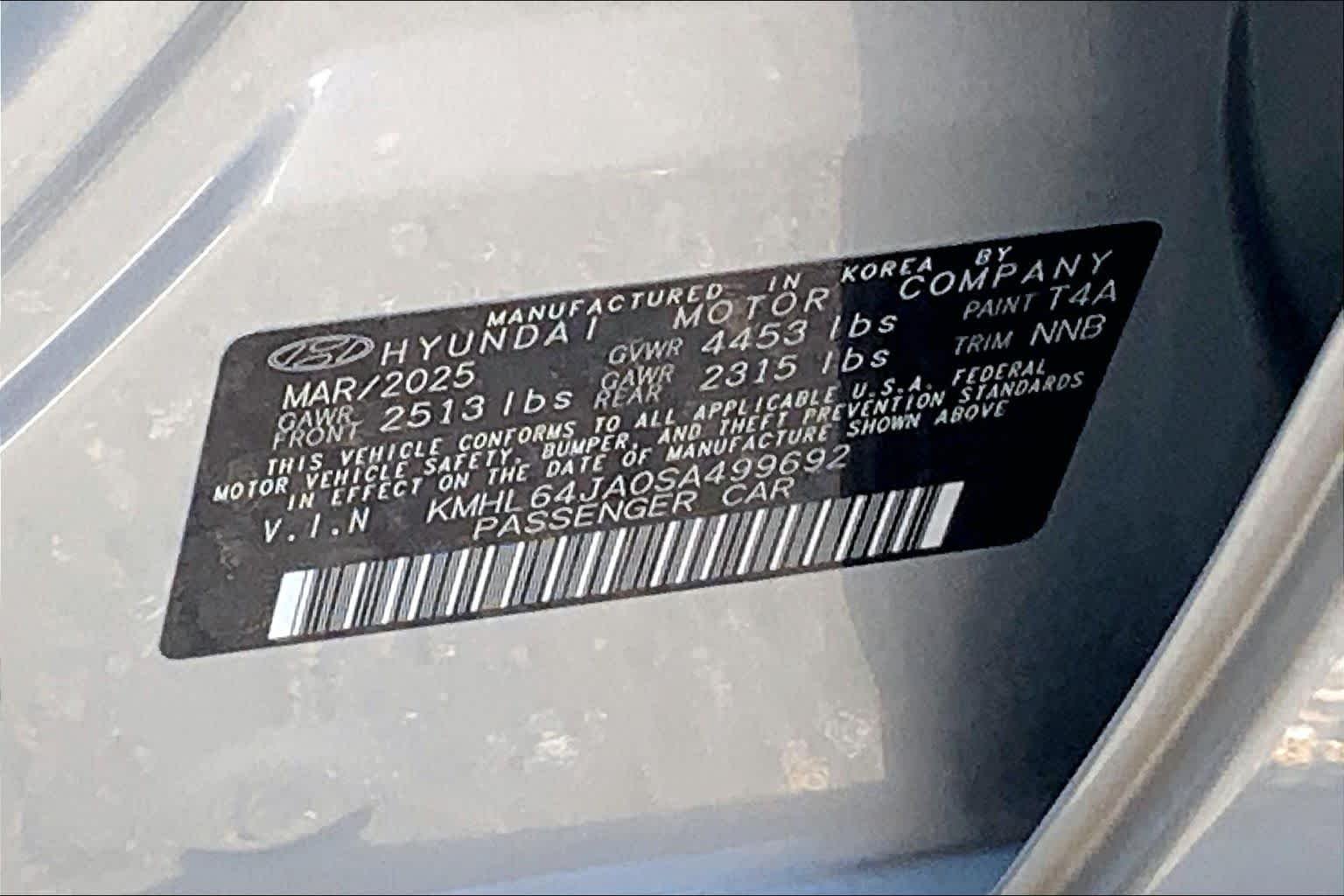 Used 2025 Aero Silver Hyundai SEL image 37