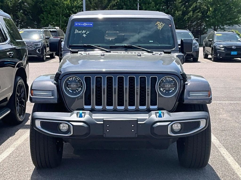 Used 2023 Gray Jeep Sahara 4xe image 2