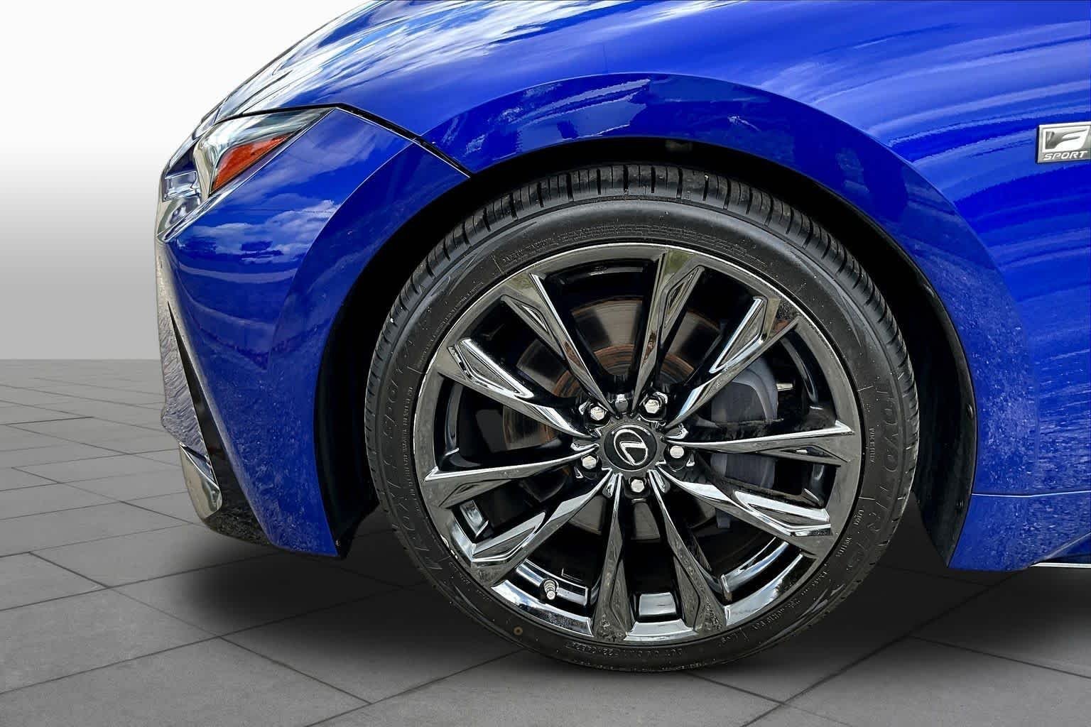 Certified Used 2021 Ultrasonic Blue Mica 2.0 Lexus F SPORT image 11