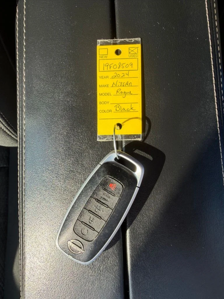Used 2024 Super Black Nissan SV image 2