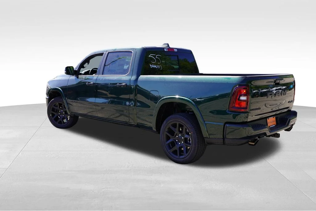 New 2026 Serrano-Green Metallic Exterior Paint RAM Laramie image 5