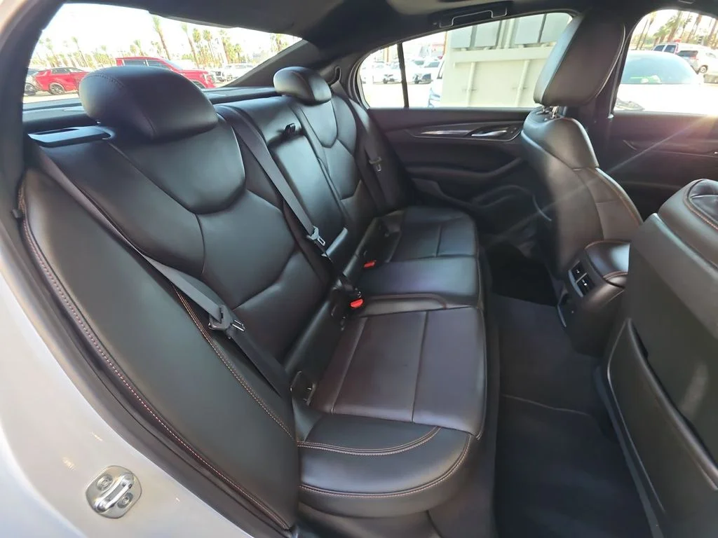 Used 2025 Crystal White Tricoat Cadillac Sport image 28