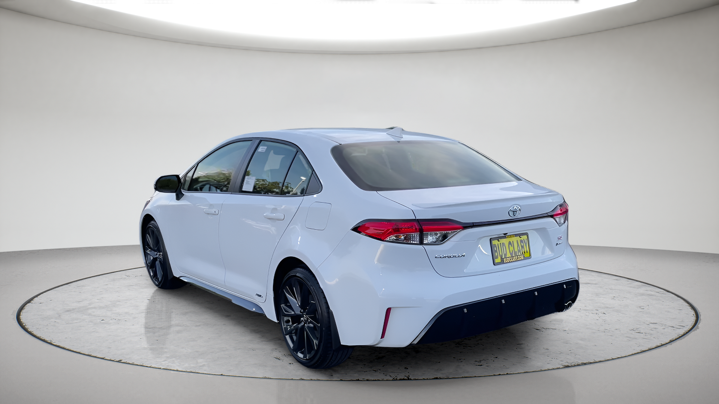 New 2026 White Toyota SE image 7