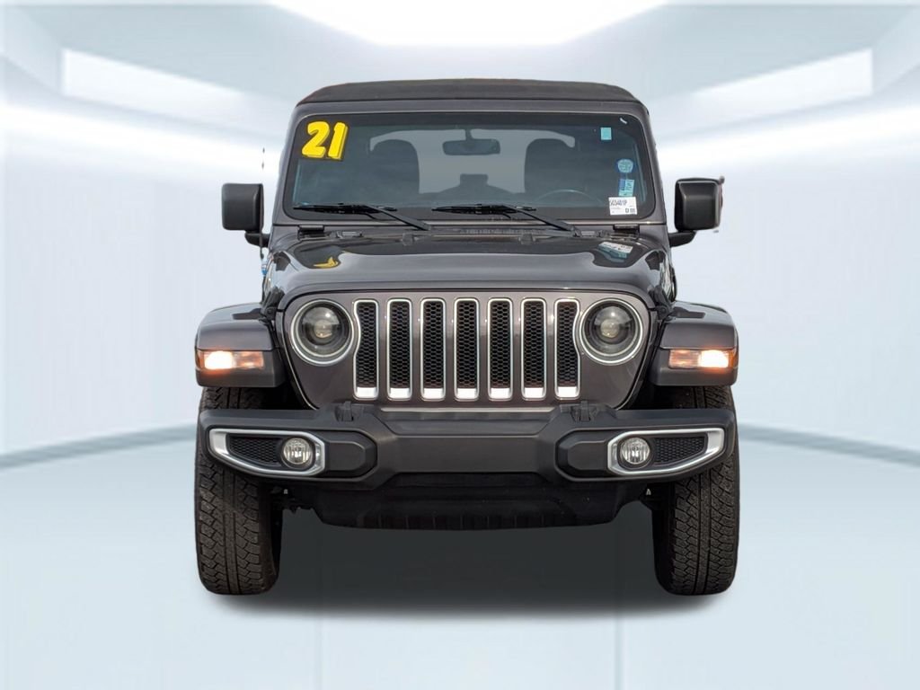 Used 2021 Gray Jeep Unlimited Sahara image 10