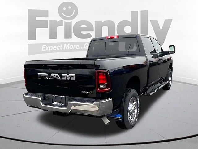 New 2026 Diamond Black Crystal Pearl-Coat Exterior Paint RAM Tradesman image 5
