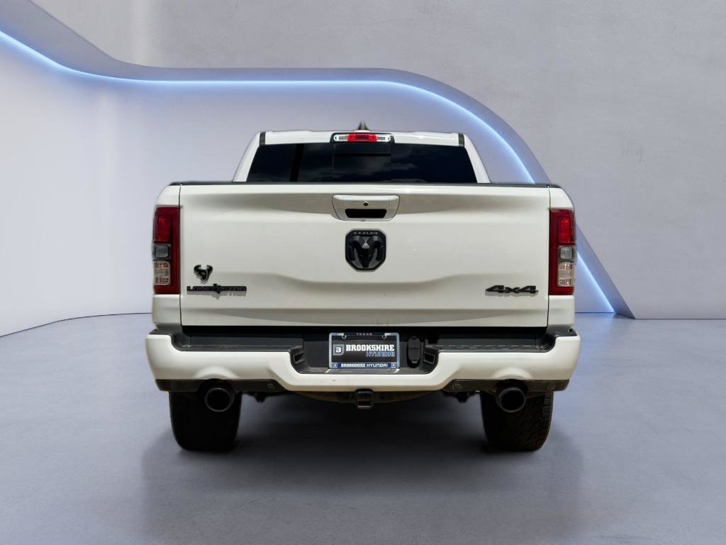 Used 2019 Ivory White Tri-Coat Pearlcoat Ram Longhorn image 6