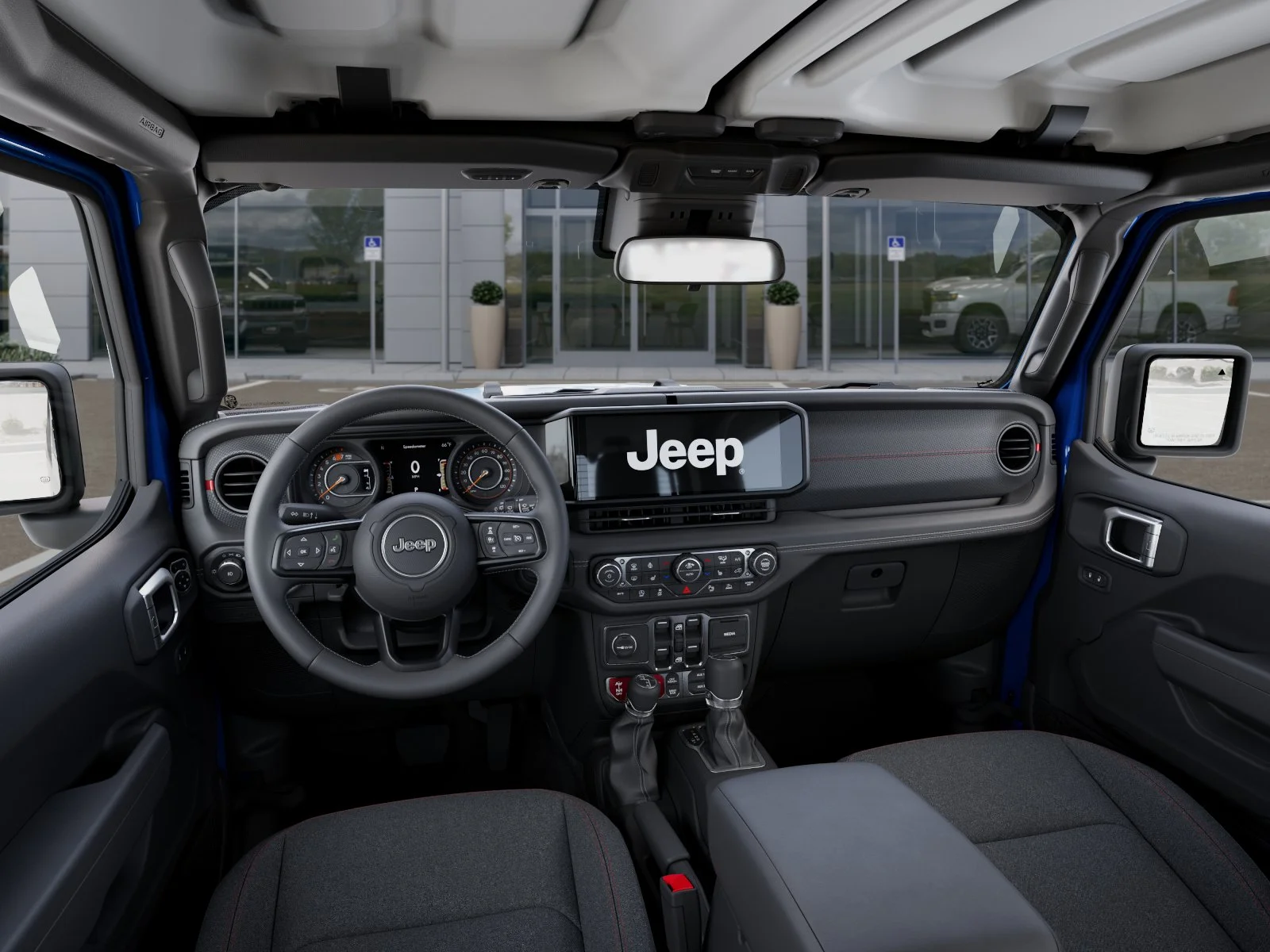 New 2026 Hydro Blue Pearl-Coat Exterior Paint Jeep Rubicon image 55