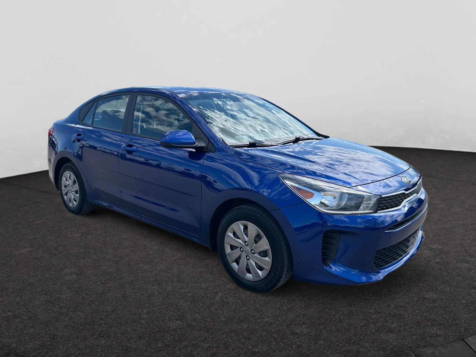 Used 2019 Blue Kia LX image 7