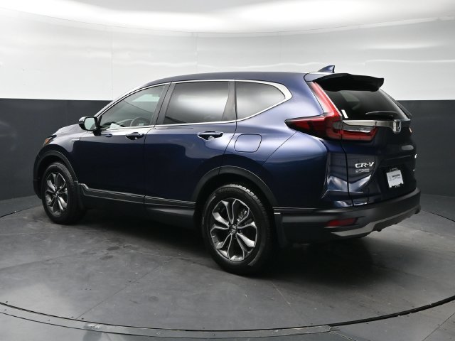 Certified Used 2021 Obsidian Blue Pearl Honda HYBRID EX image 7