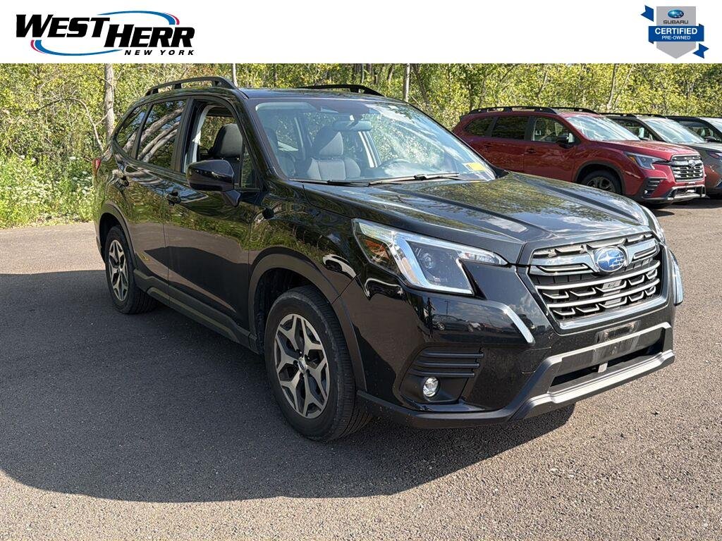Certified Used 2024 Crystal Black Silica Subaru Premium image 1