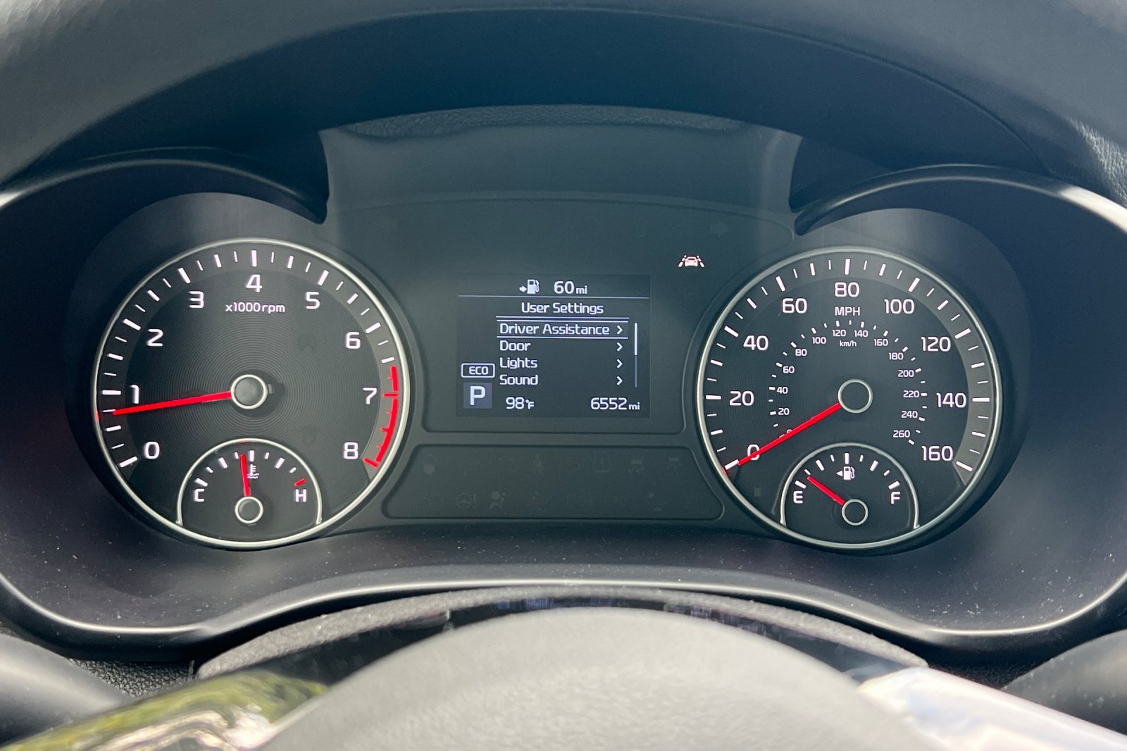 Used 2020 Snow White Pearl Kia LX image 22
