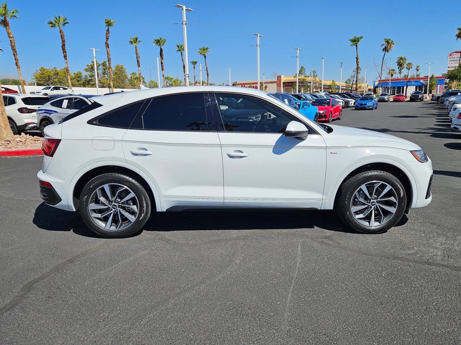 Used 2023 Glacier White Meta Audi S line Premium Plus image 4