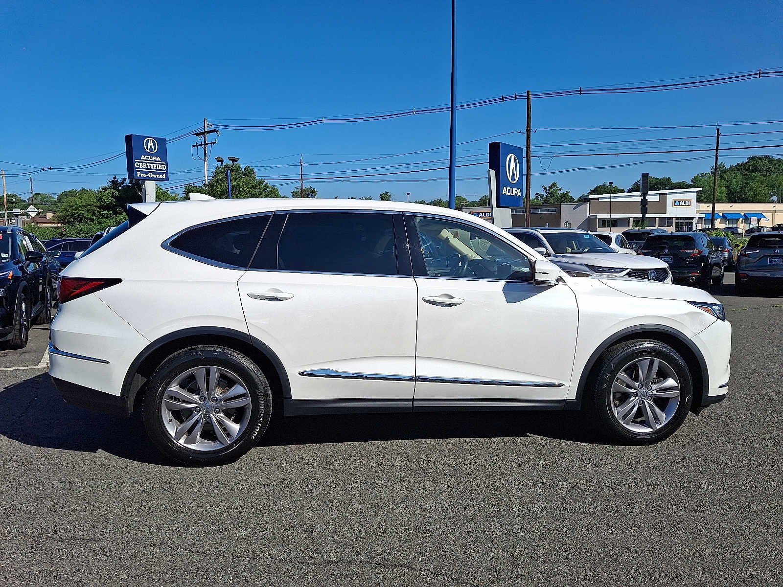 Certified Used 2024 Platinum White Pearl Acura SH-AWD image 8