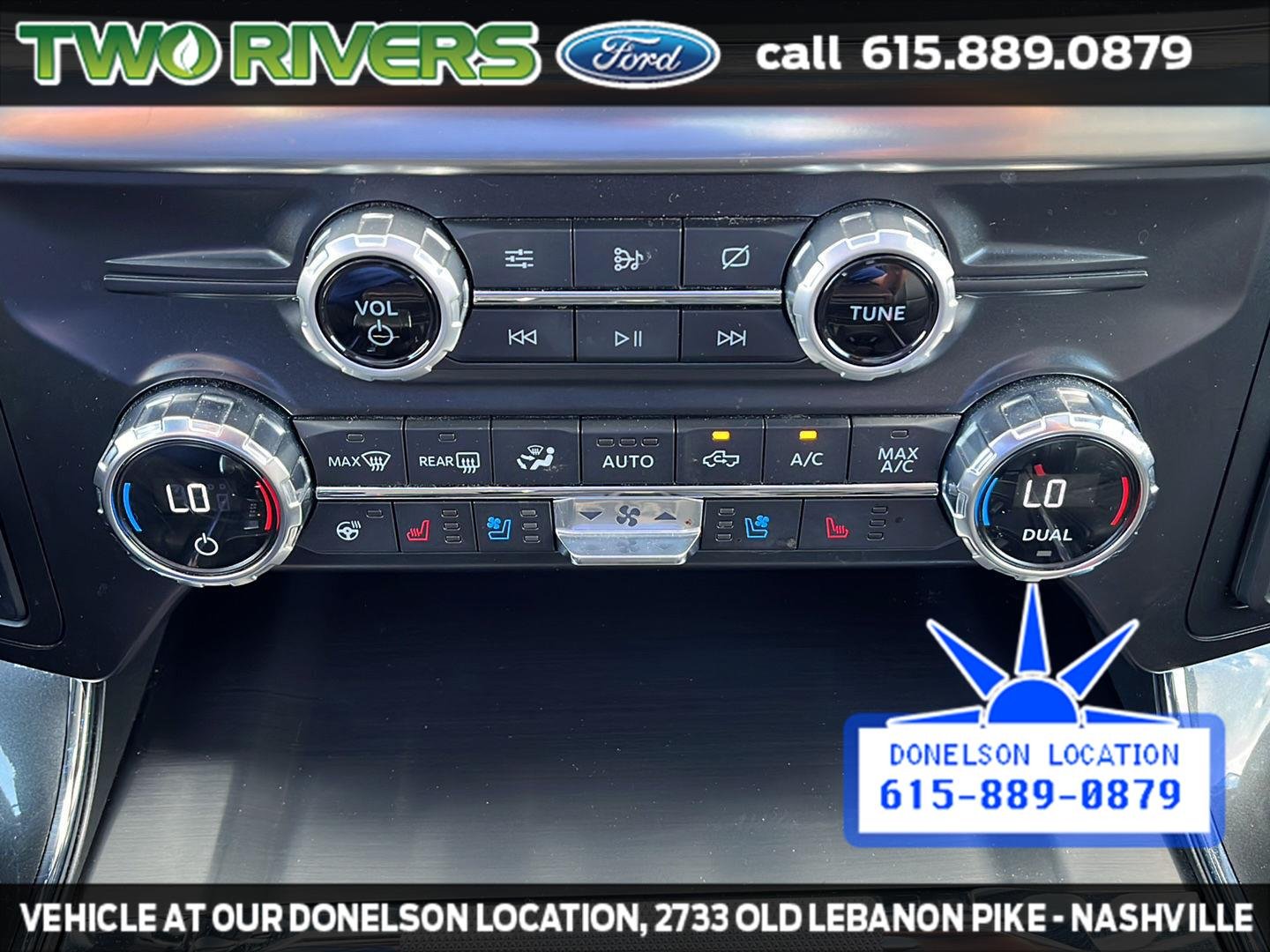 Used 2021 Carbonized Gray Metallic Ford LARIAT image 40