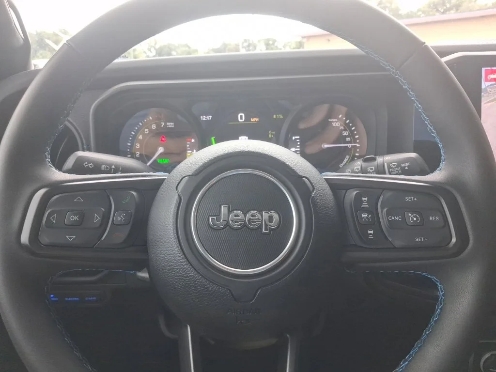 Used 2024 Blue Jeep Rubicon 4xe image 35