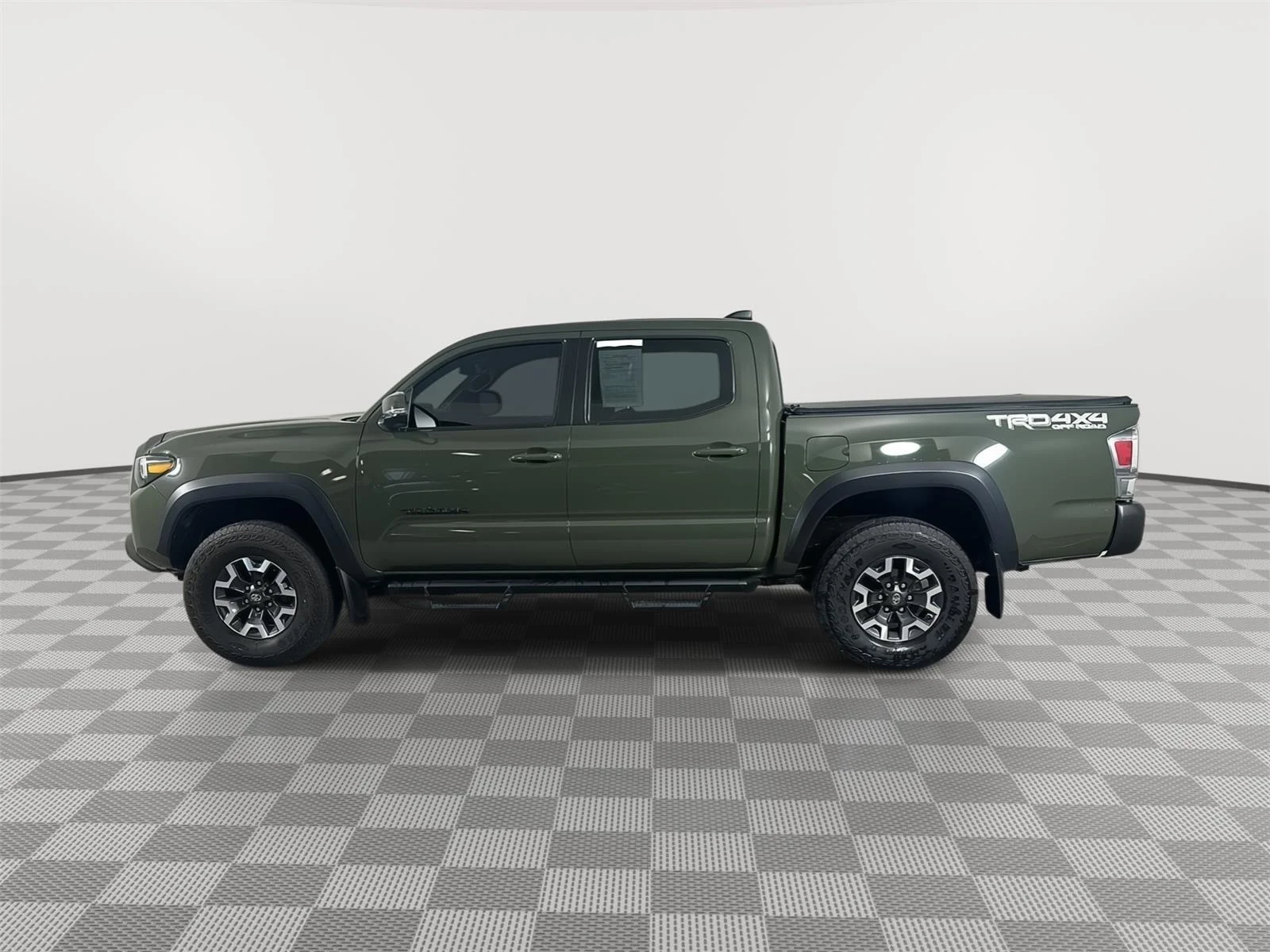 Used 2021 Army Green Toyota TRD Off Road image 4
