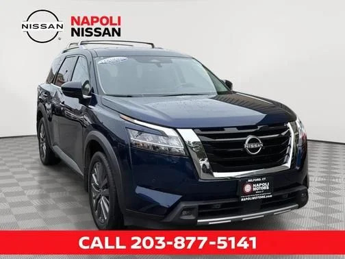 Certified Used 2023 Blue Nissan SL image 1