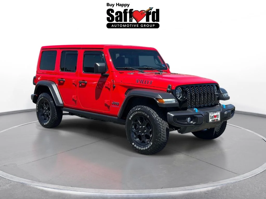 Used 2023 Red Jeep Willys 4xe image 9