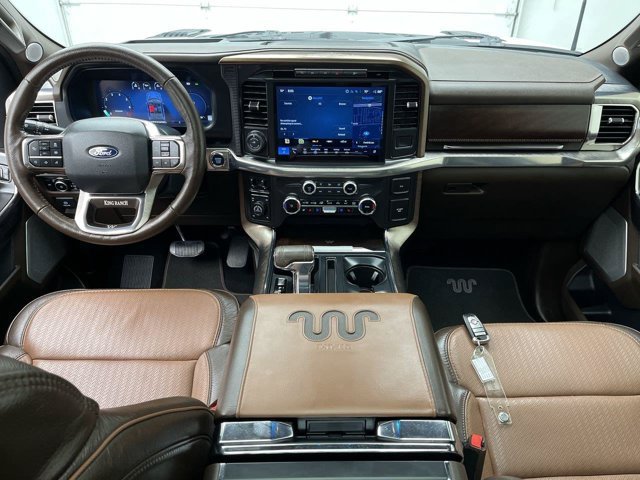 Used 2024 Star White Metallic Tri-Coat Ford King Ranch image 4