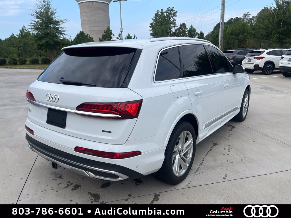 Used 2021 White Audi 55 Premium Plus image 3