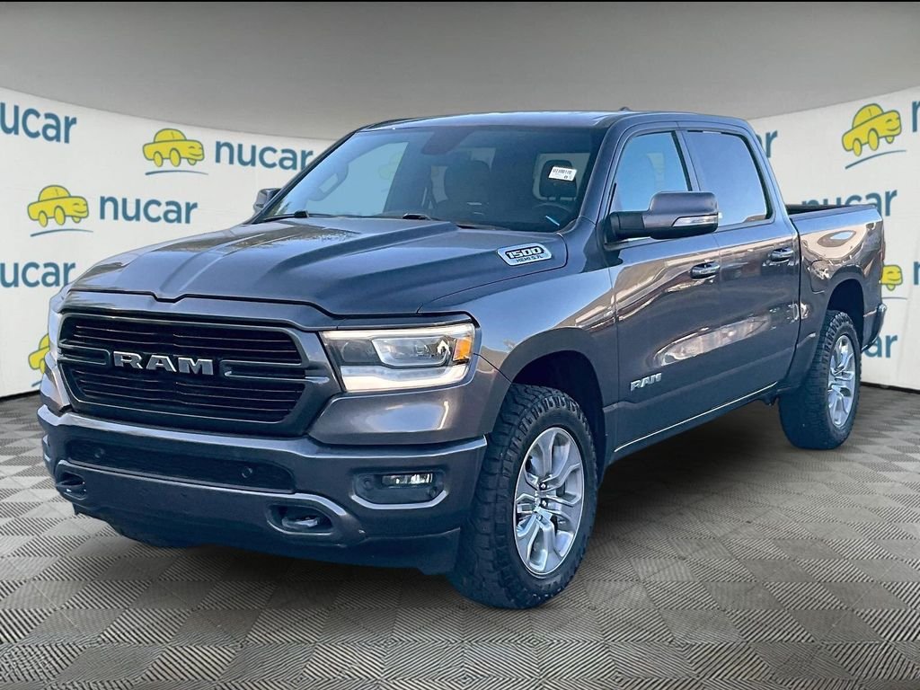 Used 2019 Granite Crystal Metallic Clearcoat Ram Big Horn/Lone Star image 3