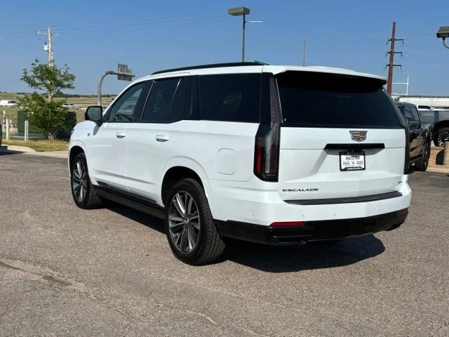 Used 2026 Vibrant White Tricoat Cadillac Sport image 3