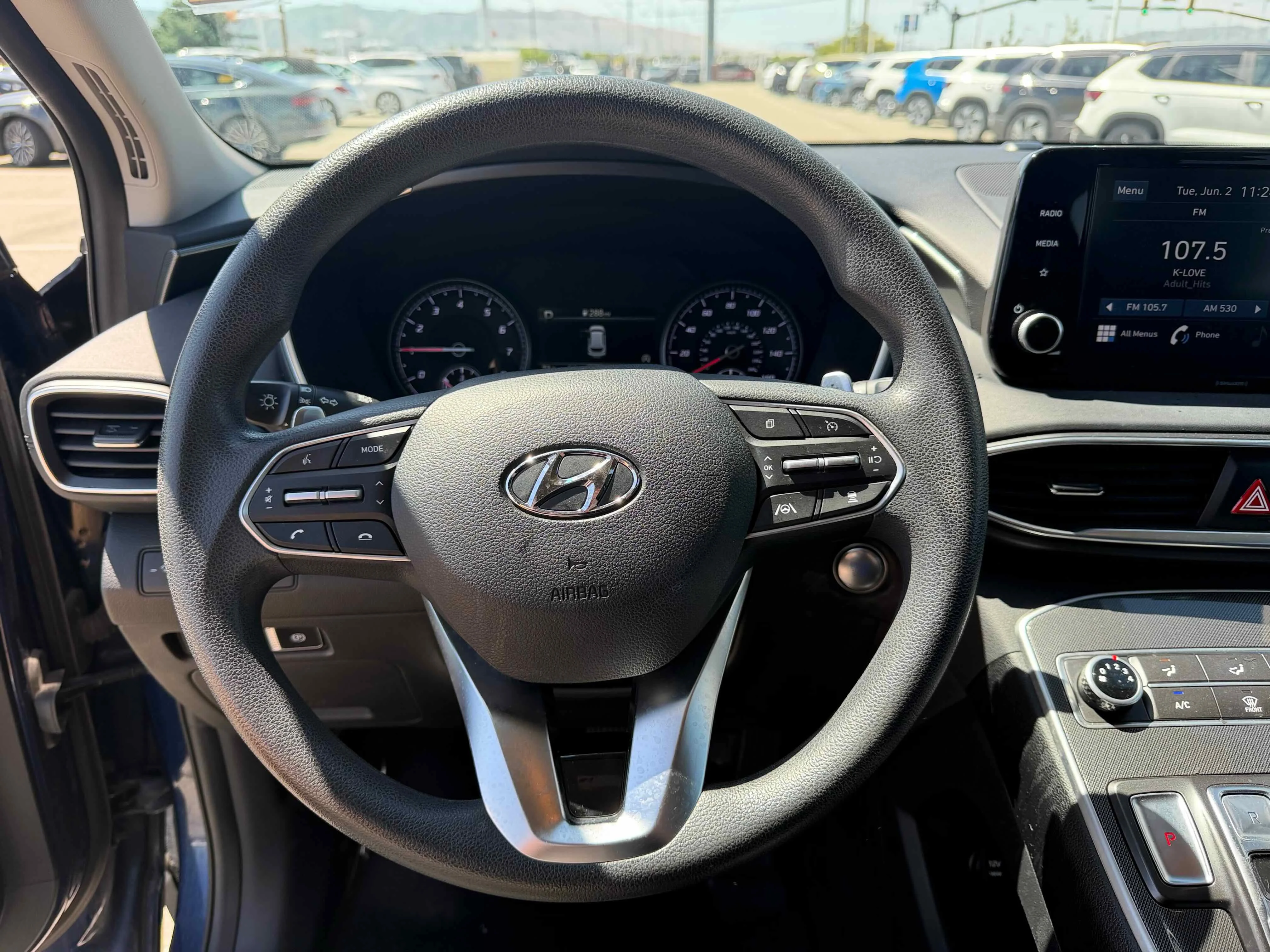 Used 2021 Stormy Sea Hyundai SEL image 16