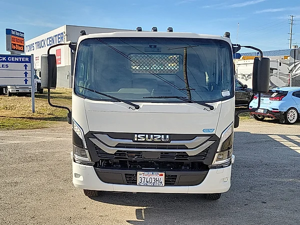 Certified Used 2025 White Isuzu Stakebed image 8