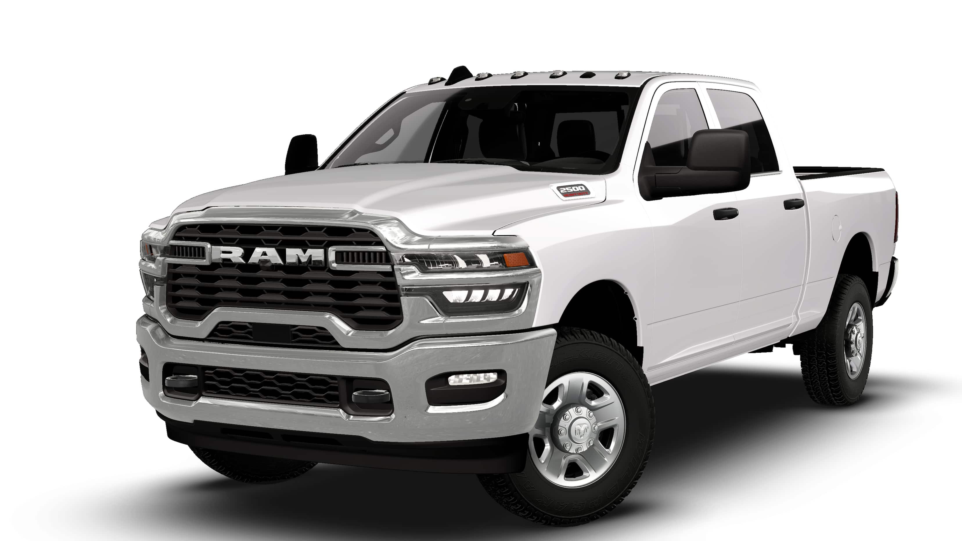 New 2026 Bright White Clear-Coat Exterior Paint RAM TRADESMAN image 13
