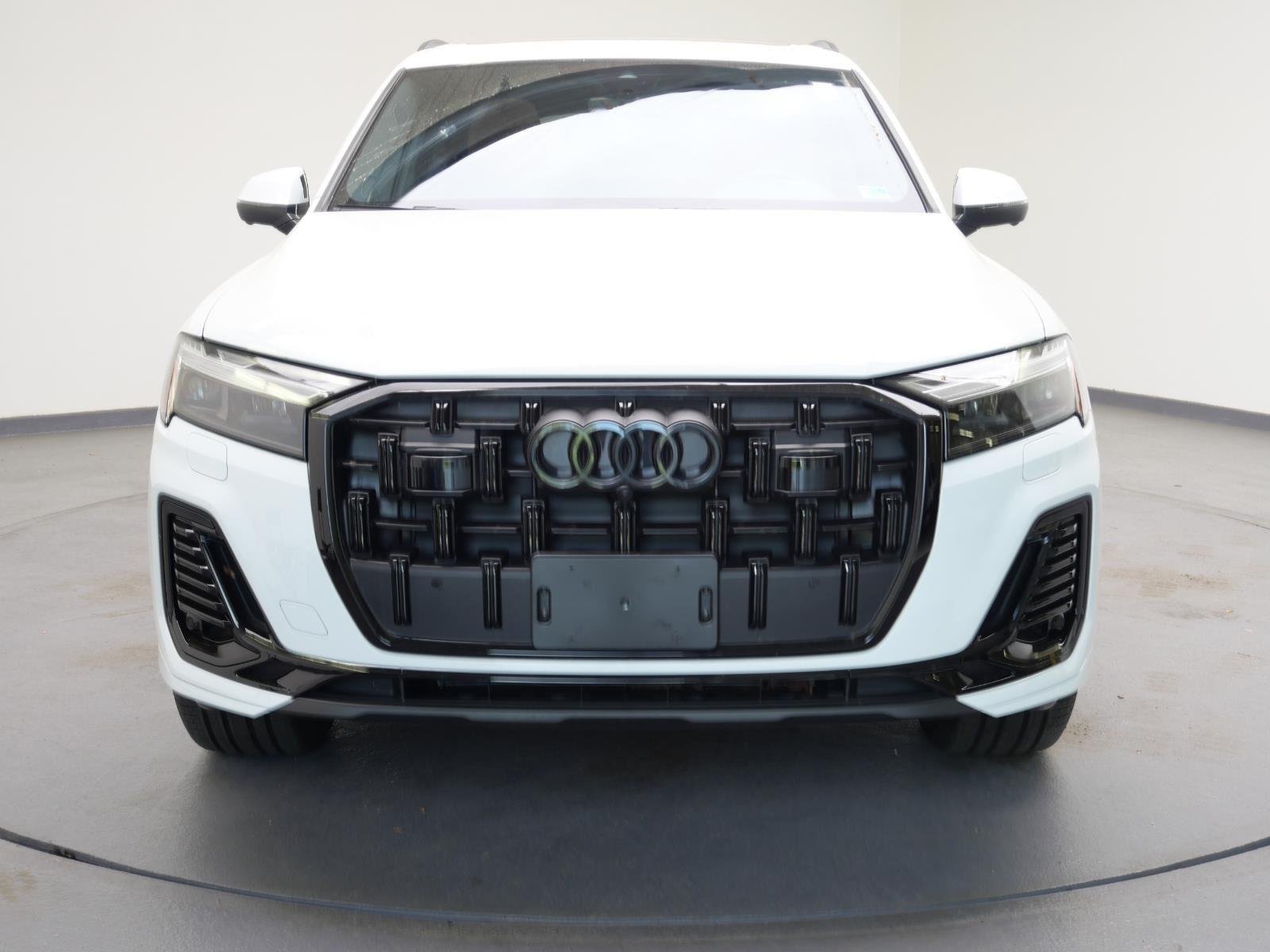 Used 2025 Glacier White Metallic Audi Premium Plus image 2