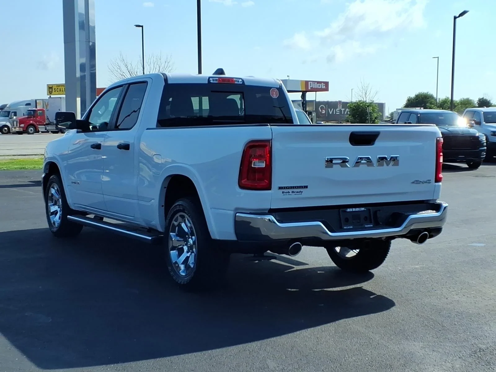 New 2026 Bright White Clearcoat RAM Big Horn image 12