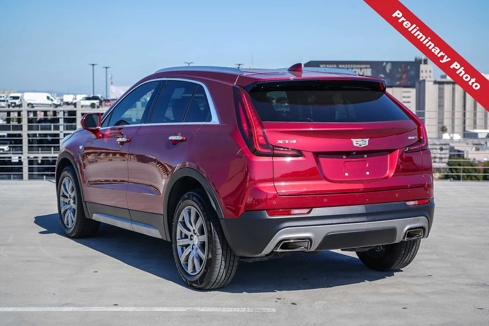 Used 2020 Red Horizon Tintcoat Cadillac FWD Premium Luxury image 7