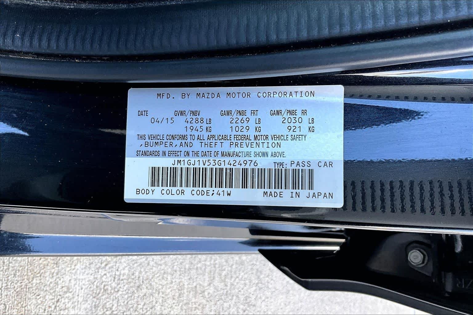 Used 2016 Jet Black Mica Mazda i Touring image 29
