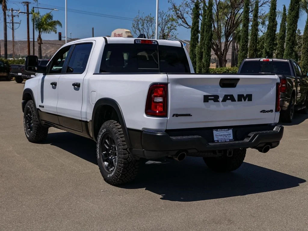 New 2026 Bright White Clear-Coat Exterior Paint RAM Rebel image 35