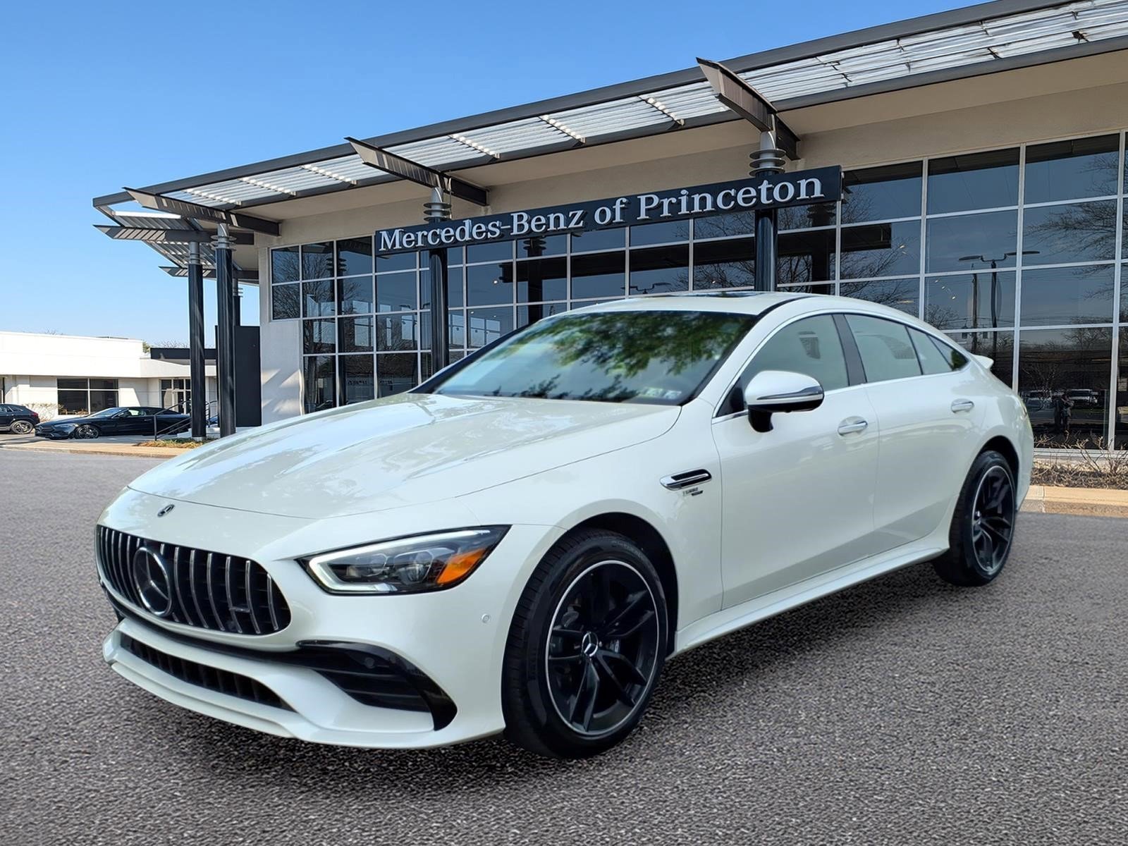 Certified Used 2023 MANUFAKTUR Diamond White Metallic Mercedes-Benz AMG® GT 53 4-Door Coupe image 7