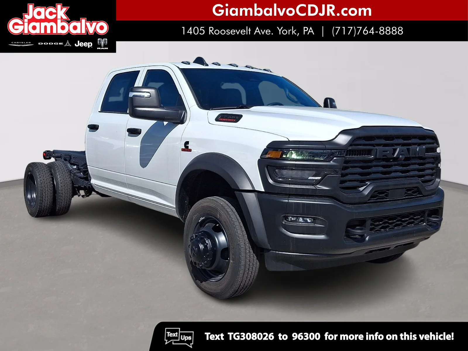 2026 RAM 5500 Tradesman 4X4 Crew Cab DRW 197" WB's photo