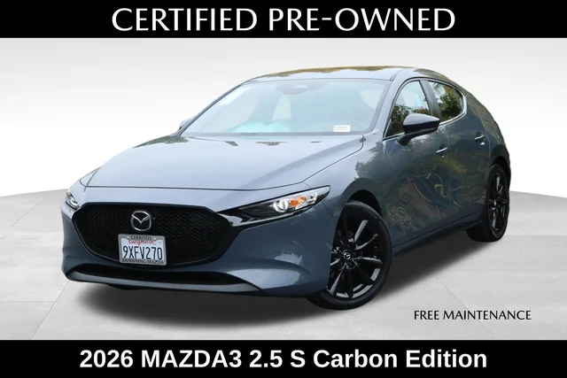 2026 Mazda Mazda3 2.5 S Carbon Edition